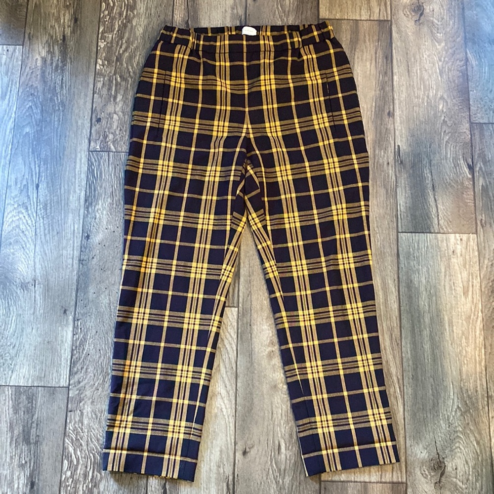 Wilfred Cropped Plaid Pants